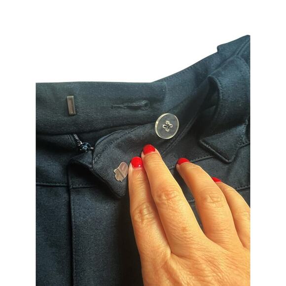 Cabi Barrister Trouser Pants Black Size 10 Hem Slits - Picture 5 of 9